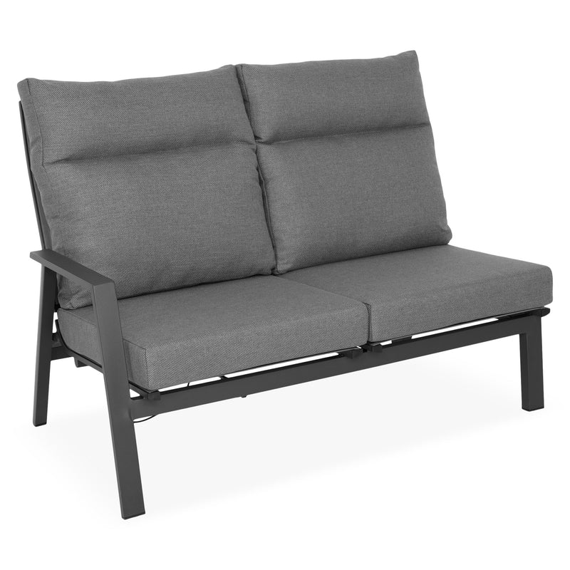 SALZBURG Set mobilier terasă/grădină, 2 canapele