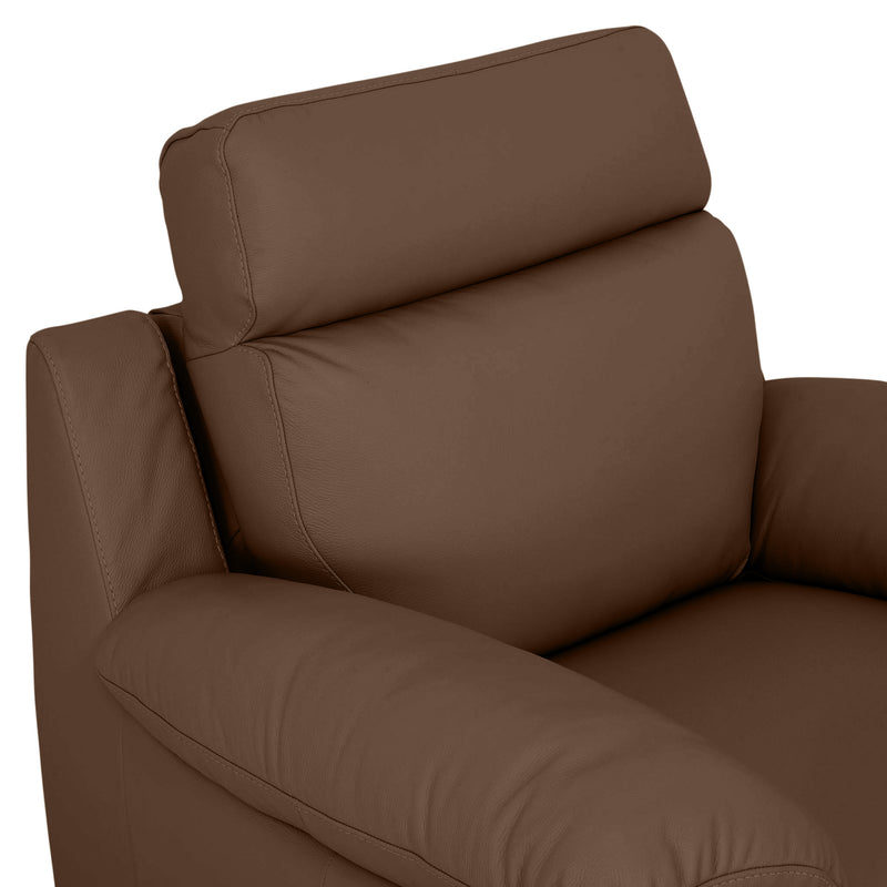 TORRENS Fotoliu cu recliner electric, piele