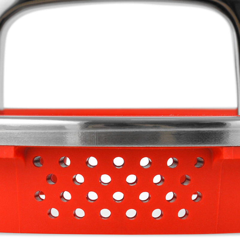 FUNCTIONAL Oală cu mânere și capac, cromargan