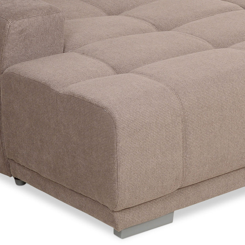 MONZA Ansamblu colțar extensibil stânga/dreapta, stofă