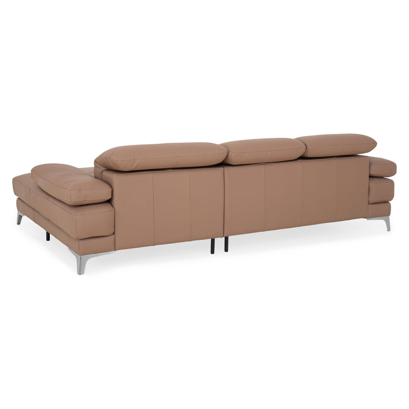 NATUZZI EDITIONS BLISS Colțar șezlong stânga/dreapta, mecanism brațe și tetiere, piele