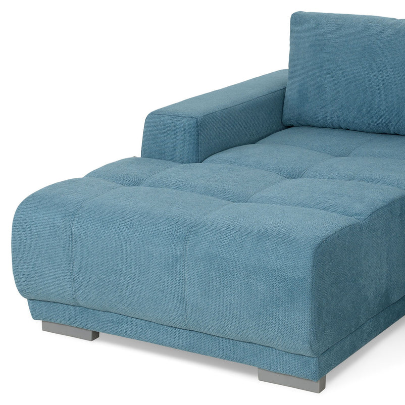 MONZA Ansamblu colțar extensibil stânga/dreapta, stofă