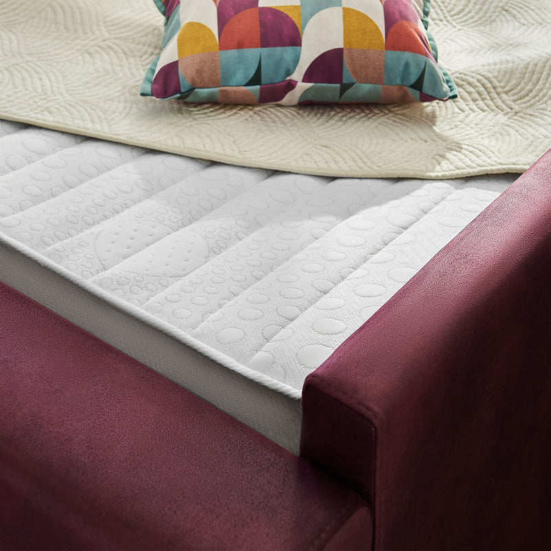 LYON Canapea 3 locuri extensibilă, stofă