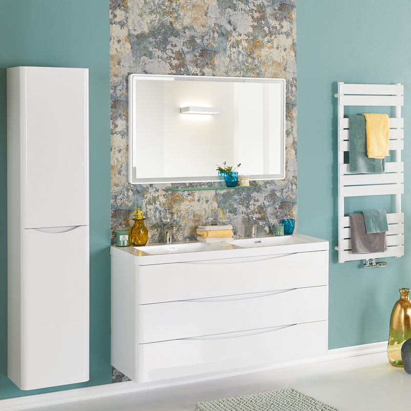 ELLIS Set masca lavoar, 3 sertare și lavoar