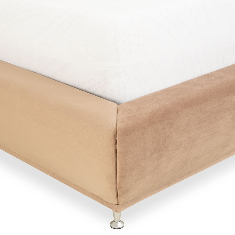 TOSCANA Pat tapițat, 180x200, somieră rabatabilă și ladă depozitare incluse