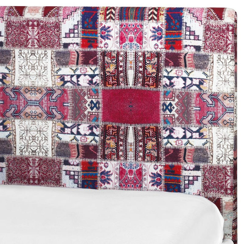 MILENA Pat tapițat, 160x200cm, somieră inclusă