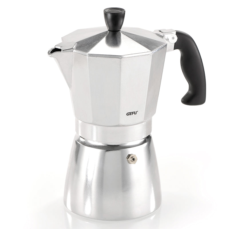 Espressor aragaz, 6 cesti, aluminiu LUCINO