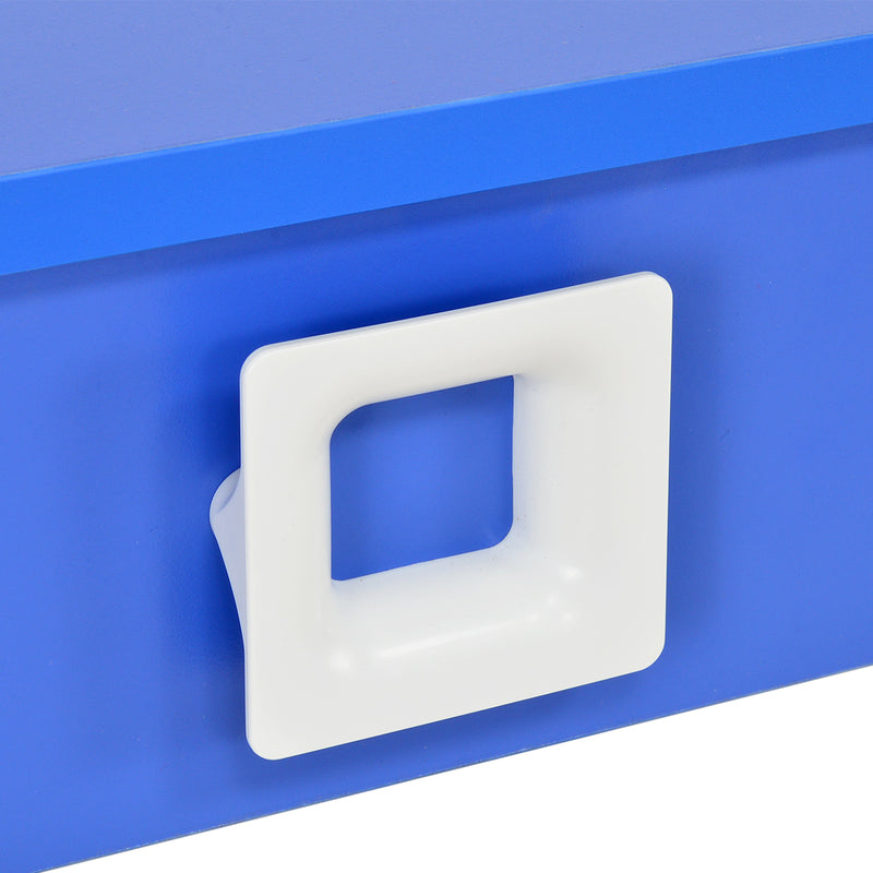 DALIN BLU Birou 1 nișă, 1 sertar reversibil