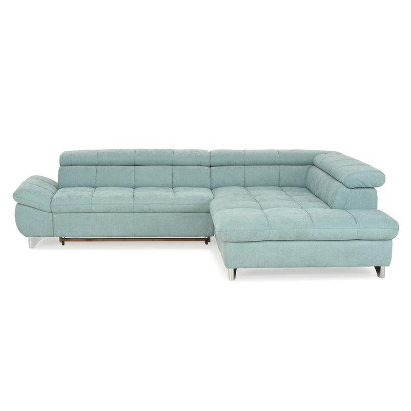 SHANE Colțar extensibil, șezlong stânga/dreapta, stofă