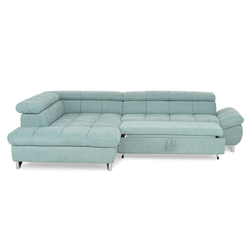 SHANE Colțar extensibil, șezlong stânga/dreapta, stofă