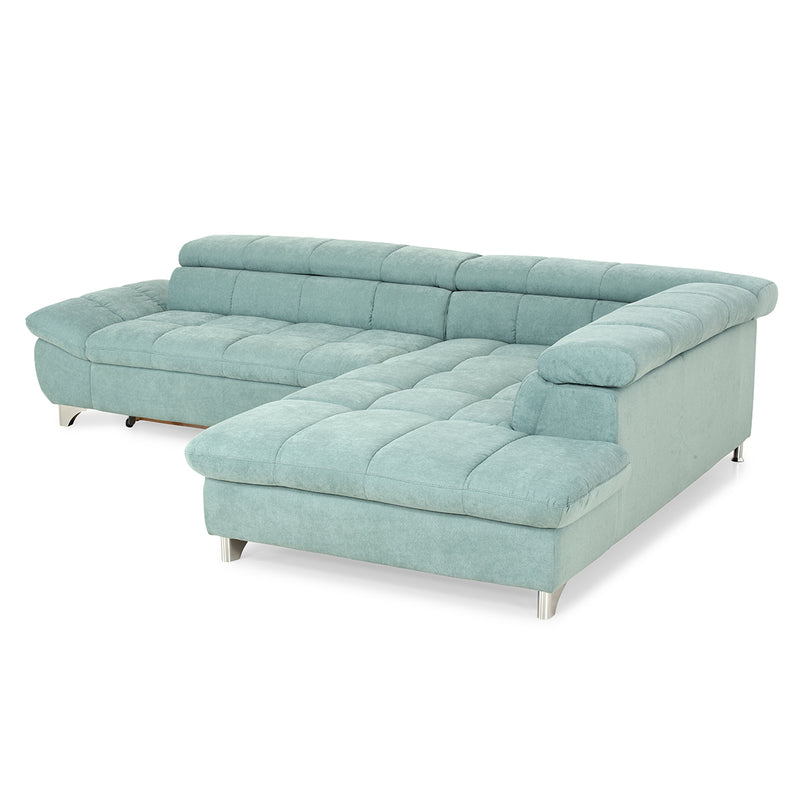 SHANE Colțar extensibil, șezlong stânga/dreapta, stofă