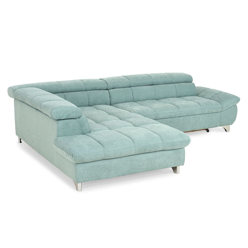 SHANE Colțar extensibil, șezlong stânga/dreapta, stofă