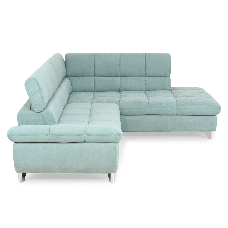 SHANE Colțar extensibil, șezlong stânga/dreapta, stofă