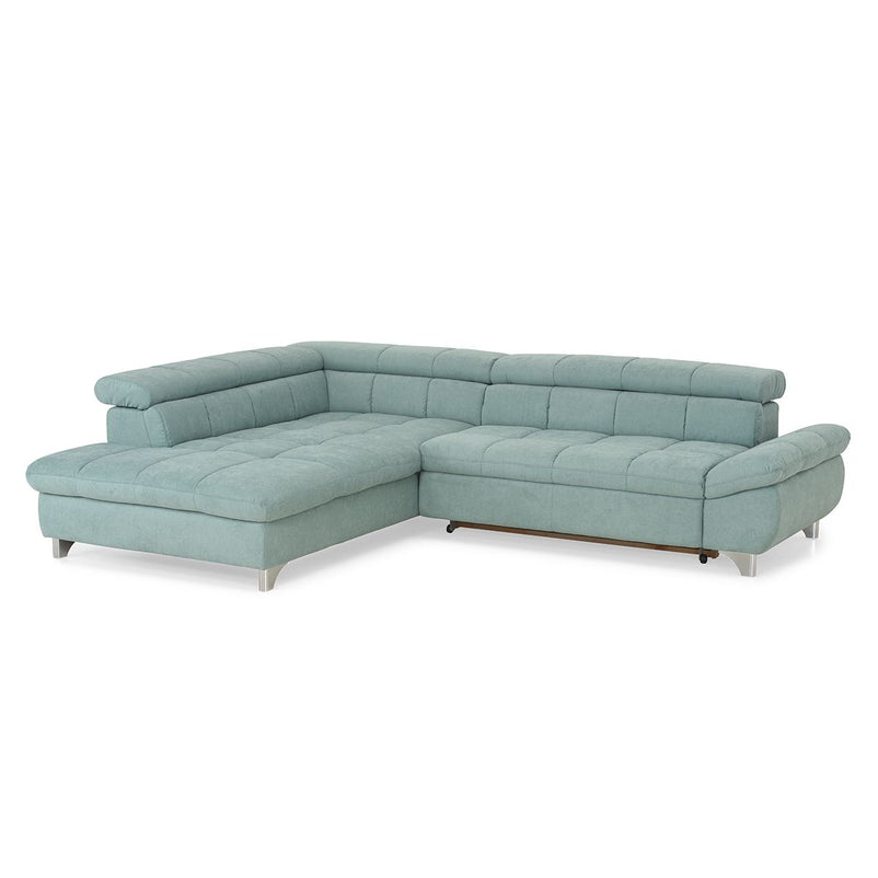 SHANE Colțar extensibil, șezlong stânga/dreapta, stofă