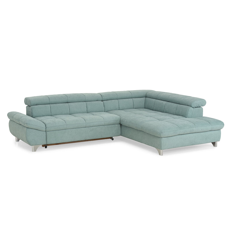 SHANE Colțar extensibil, șezlong stânga/dreapta, stofă