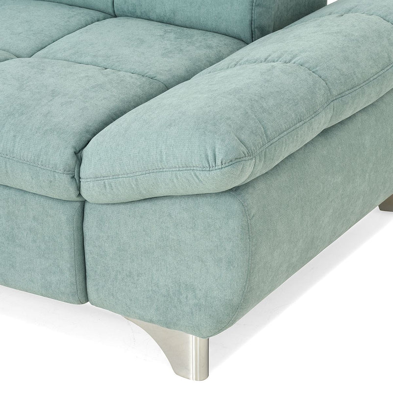 SHANE Colțar extensibil, șezlong stânga/dreapta, stofă