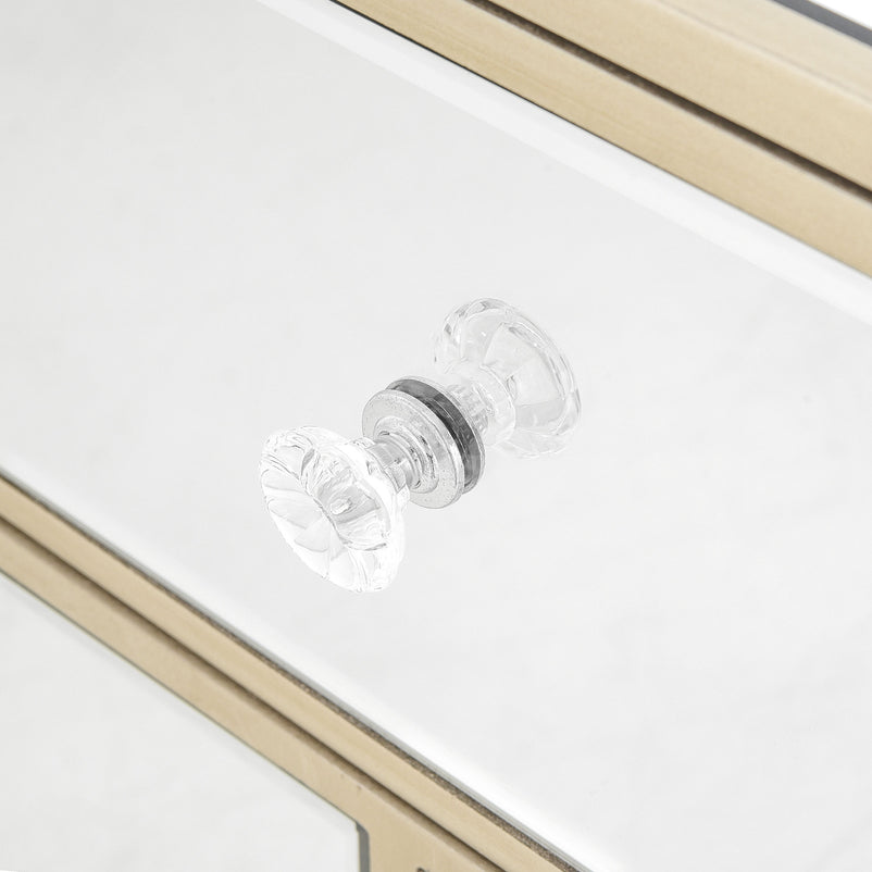 MIRROR Comodă 3 sertare, 3 uși