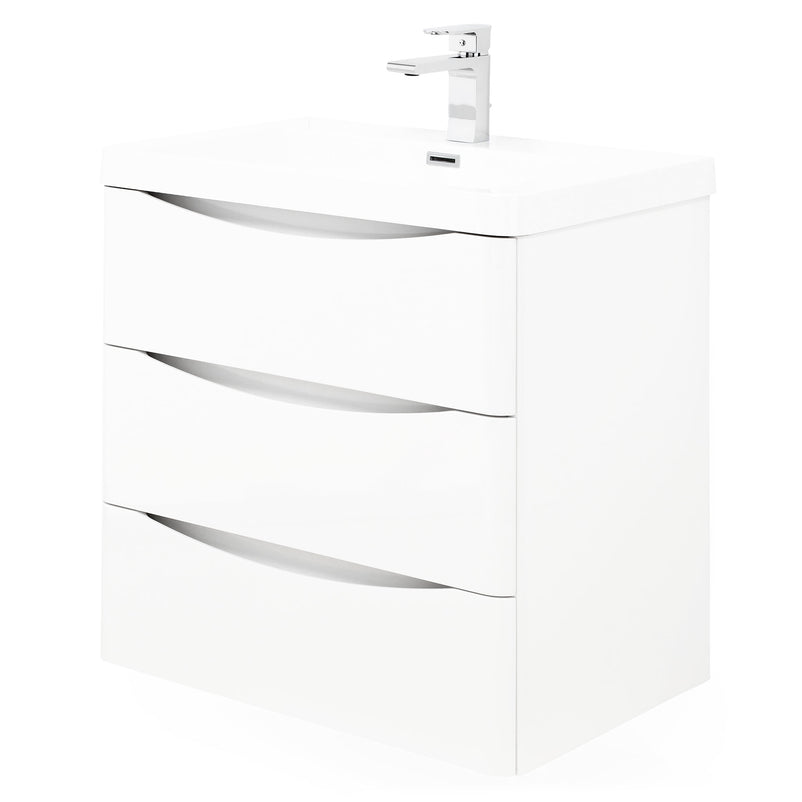 ELLIS Mască lavoar, 3 sertare