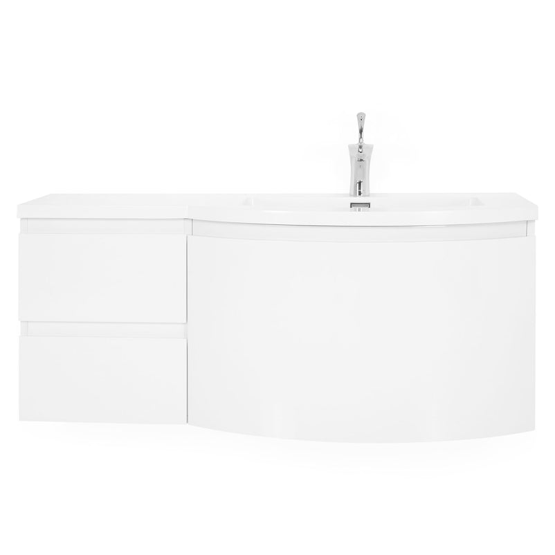 LAURENCE Set masca lavoar dreapta, lavoar și oglinda