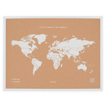 Decoratiune perete MY WORLD WHITE