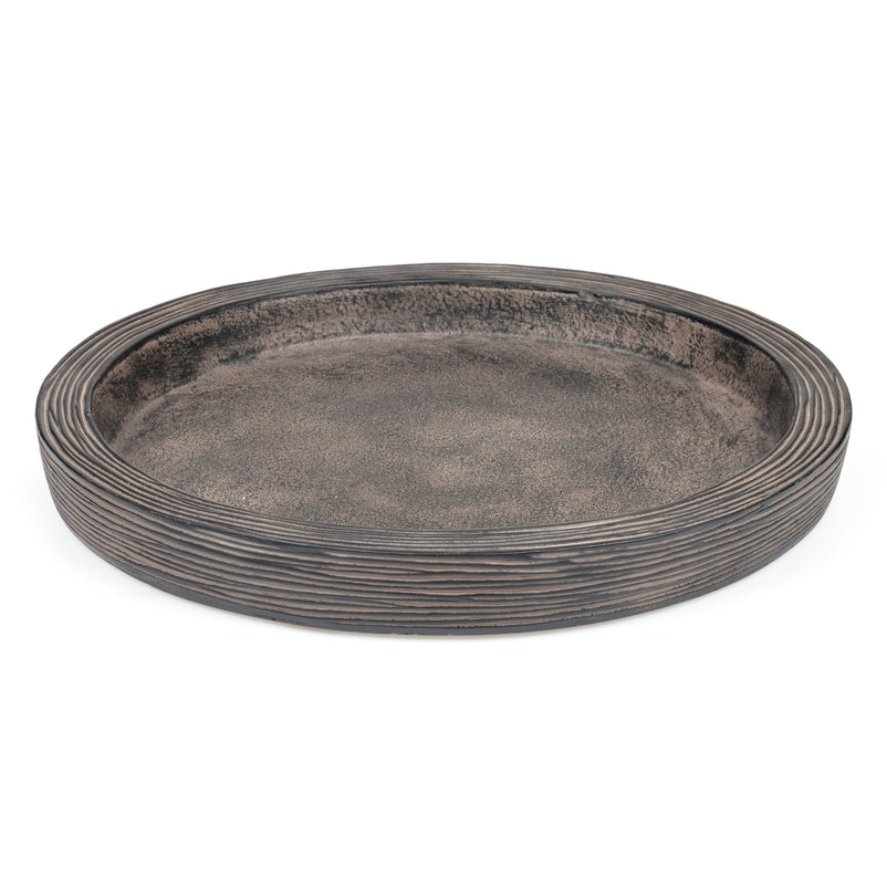 NATURE/JAVA/STONE Farfurie ghiveci