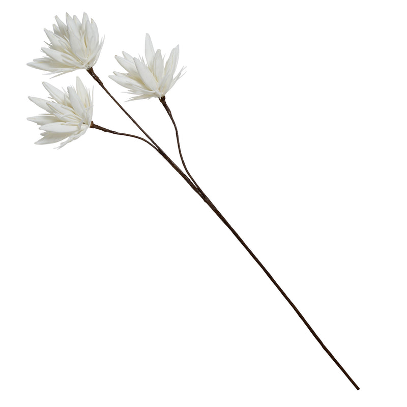 White Foam Floral Stem