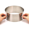 Forma copt pentru tort, inox, H8.5cm TONDO