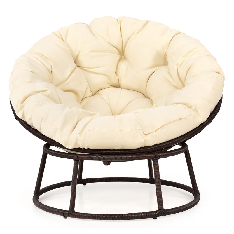 PAPASANS Set mobilier terasă/grădină, 2 fotolii, canapea și măsuță