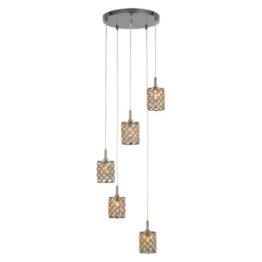 ADAMAS Lustră 5x40W G9