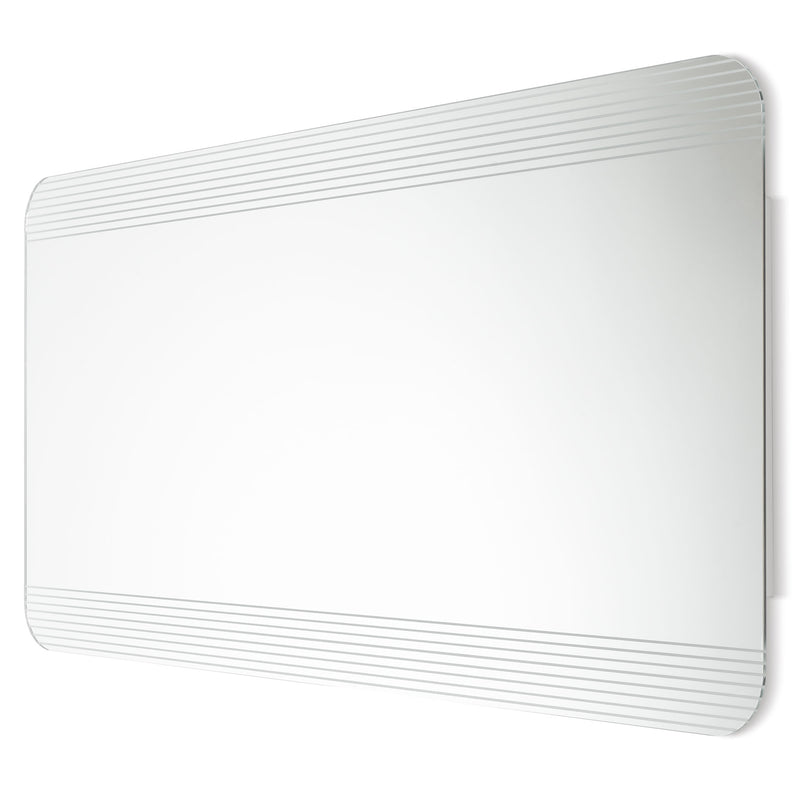 LAURENCE Set masca lavoar dreapta, lavoar și oglinda