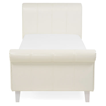 PARMA Pat tapițat copii, somieră inclusă