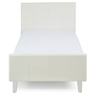 Pat tapitat 90x200cm, somiera inclusa VIENNA