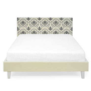 MILENA Pat tapițat, 140x200cm, somieră inclusă
