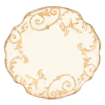 Platou ceramica, D.35cm DANUBIO ORO