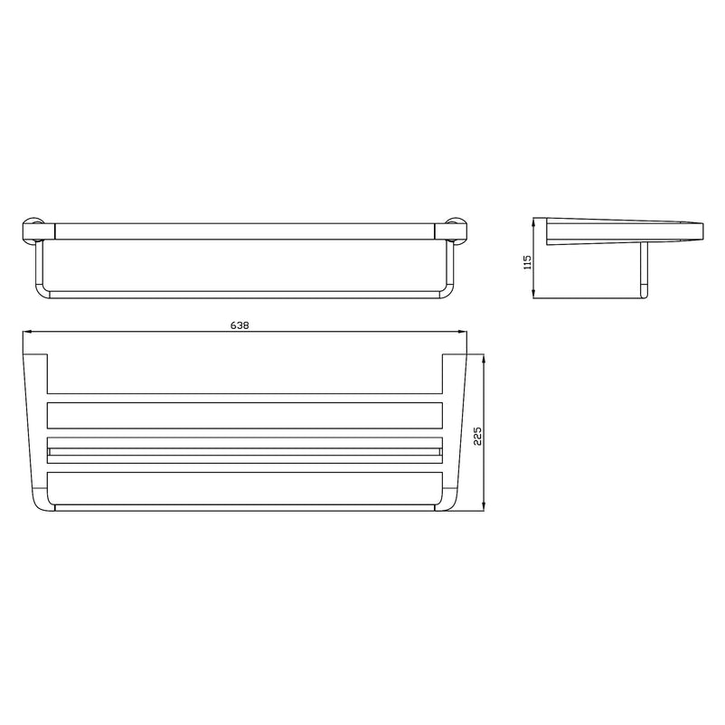 EVA Polita și bara prosoape