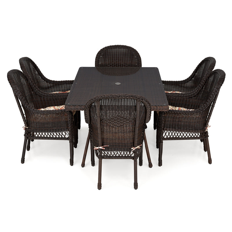 SUSAN Set mobilier terasă/grădină, 6 scaune și masă