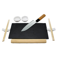 SUSHI SET Set sushi, cutit si tabla ardezie
