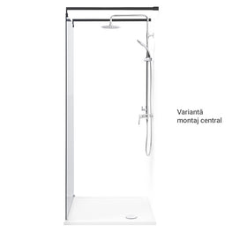 LIBERTY Sistem duș, 96x200cm, sticlă