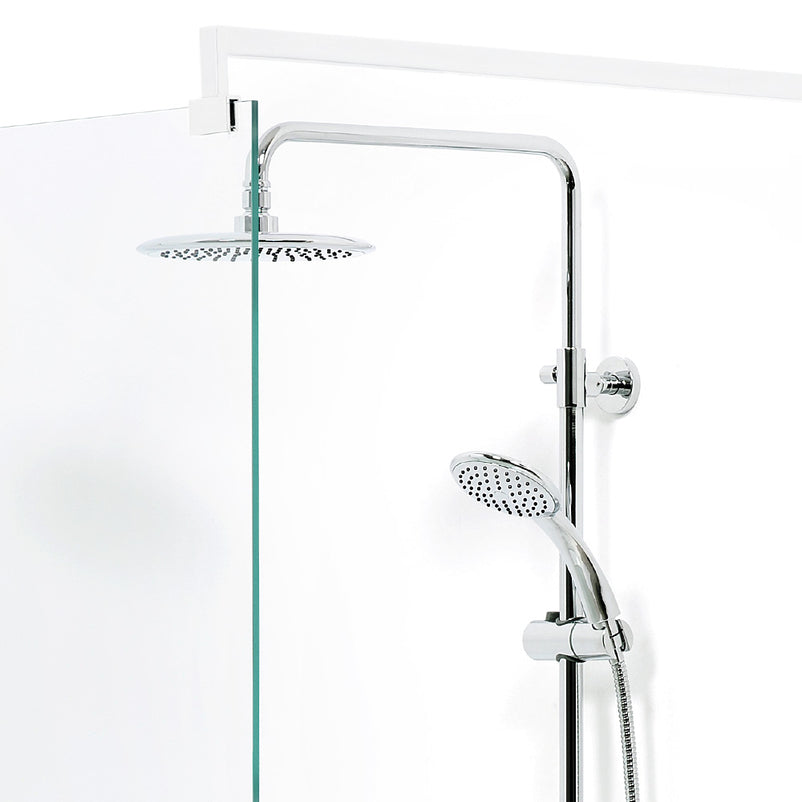 LIBERTY Sistem duș, 96x200cm, sticlă, sablat cu banda decorativa