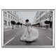 Tablou 100x70cm WHITE SATIN