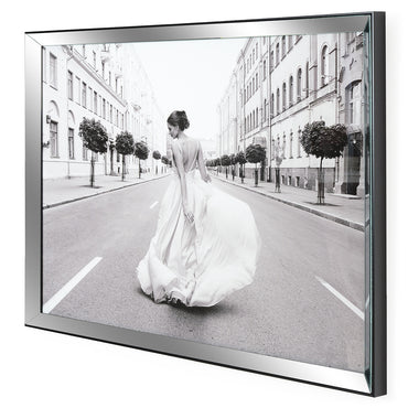 WHITE SATIN Tablou 100x70cm