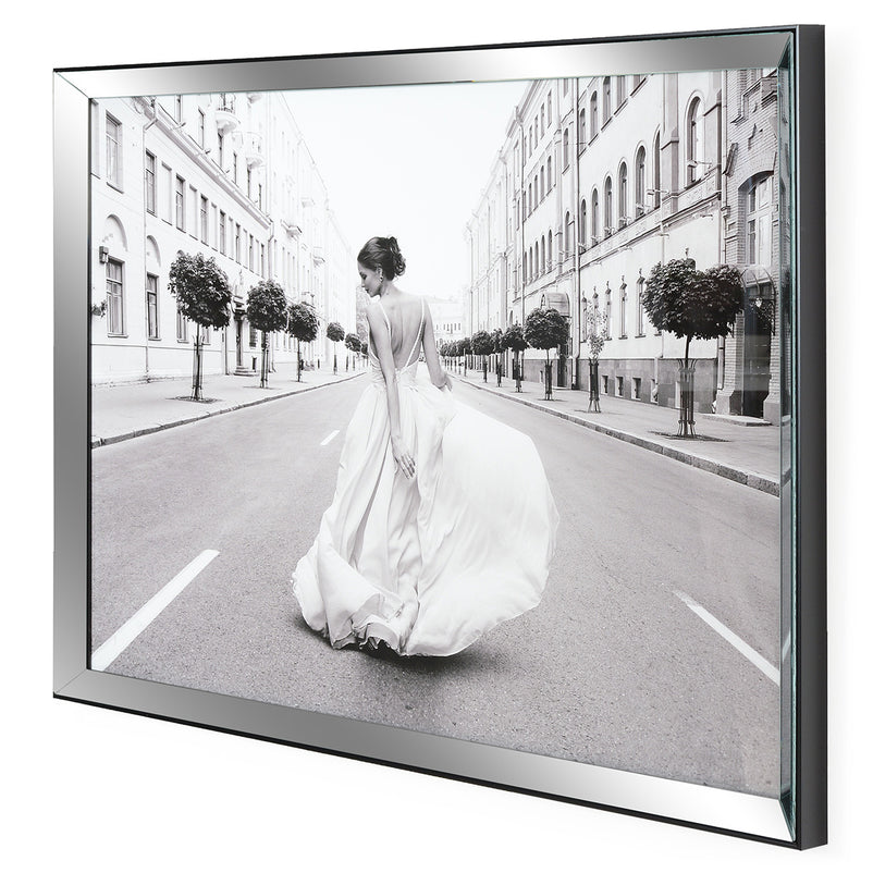 WHITE SATIN Tablou 100x70cm