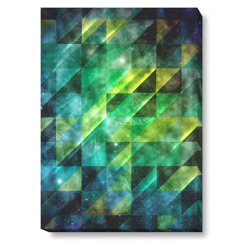 Tablou canvas 70x90 cm GALAXY TRIANGLES I