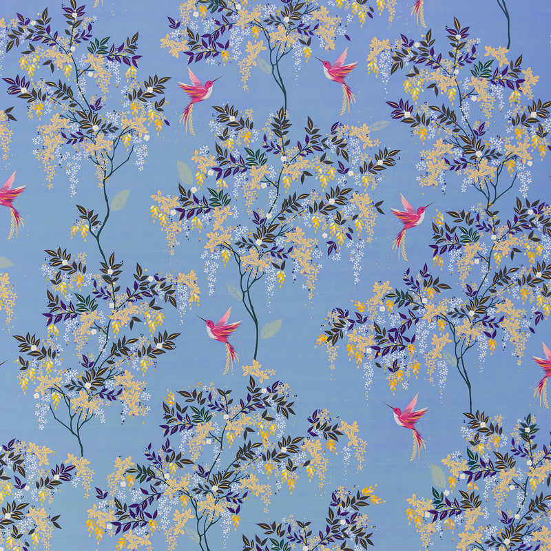 HUMMINGBIRD VELVET Material textil