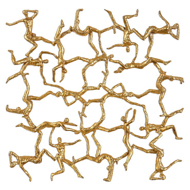 GOLDEN GYMNASTS Decorațiune perete