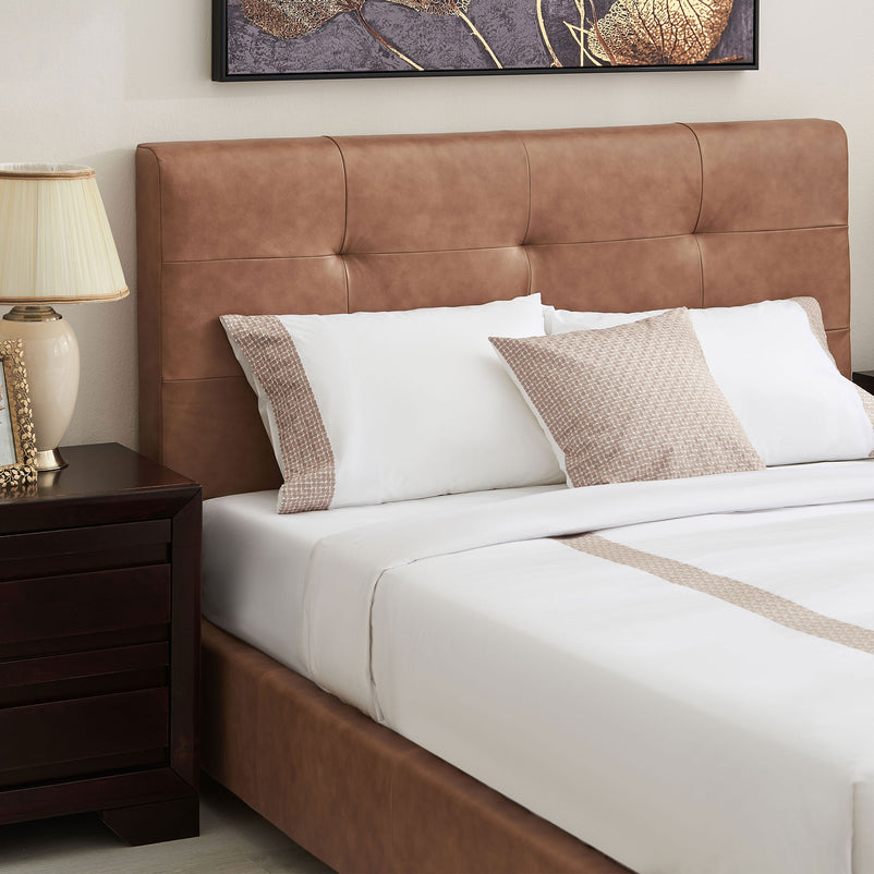 BRUGES Pat tapițat, 140x200cm, somieră rabatabilă