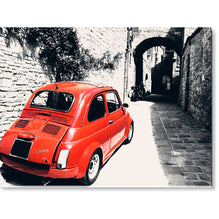 VINTAGE ITALIAN CAR Tablou canvas