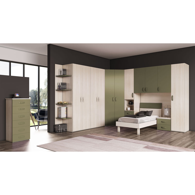 CAMBRIDGE Dulap de colț copii, 1 ușă